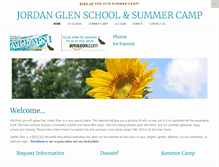 Tablet Screenshot of jordanglen.org